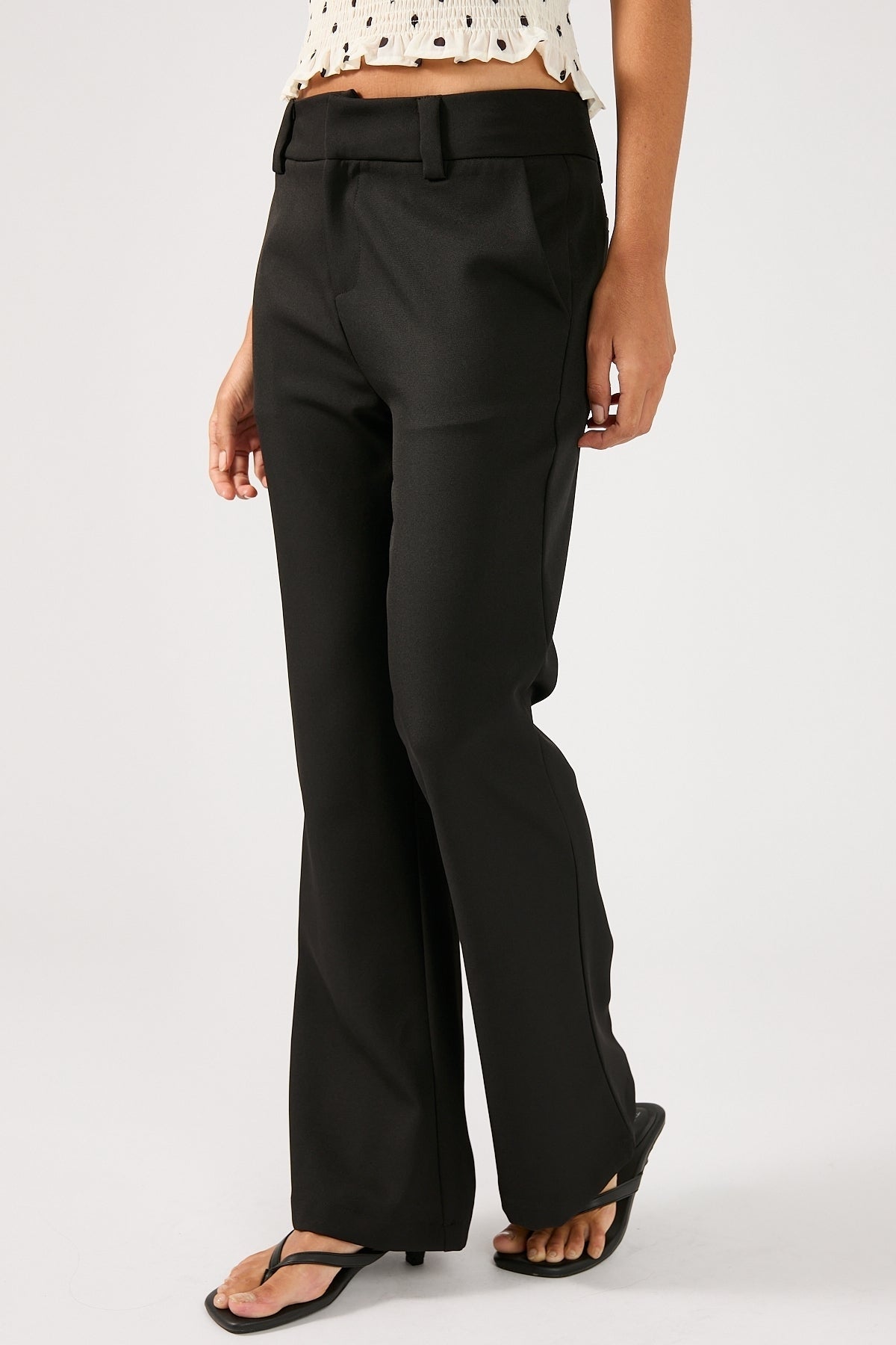 Perfect Stranger Romeo Bootcut Pant Black