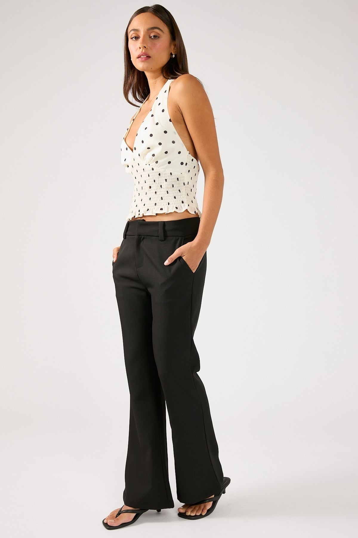 Perfect Stranger Romeo Bootcut Pant Black