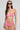L&t Bardot Tie Back Bikini Top Pink