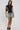 Worship 00s Micro Skirt Garbage Grime Blue