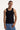 Common Need Scoop Neck Singlet Tank Black
