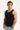 Common Need Scoop Neck Singlet Tank Black