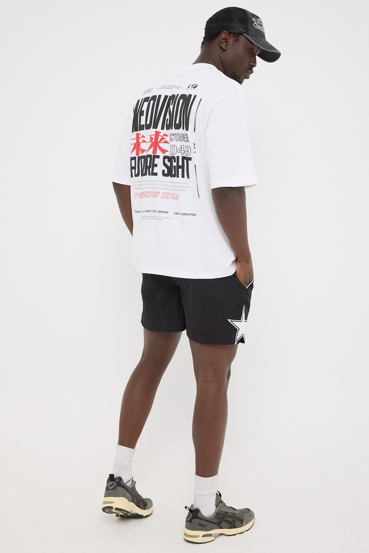 Neovision Interval Muay Thai Short Black