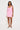 Luck & Trouble Slight Cowl Ruffle Mini Dress Pink