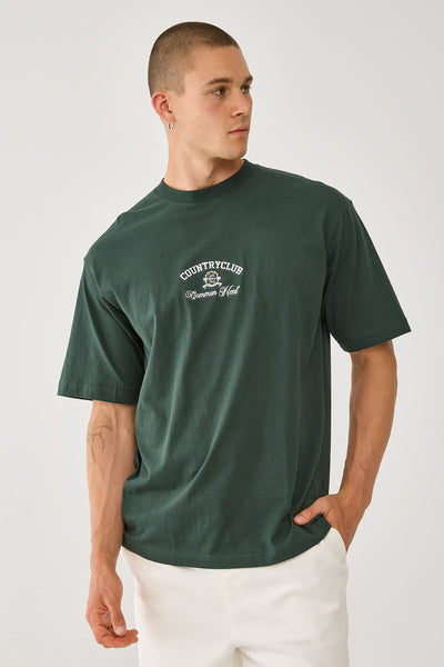 Common Need Prestige Boxy Tee Dark Green – Universal Store