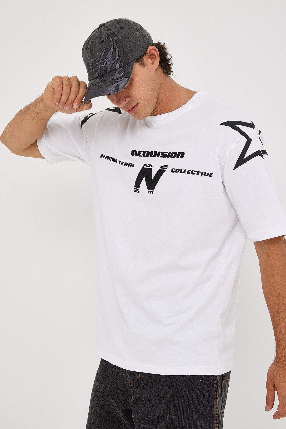 Neovision Modulate Oversize Super Heavy Tee White – Universal Store