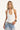 L&t Recycled Classic Tie Halter Top White