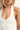 L&t Recycled Classic Tie Halter Top White