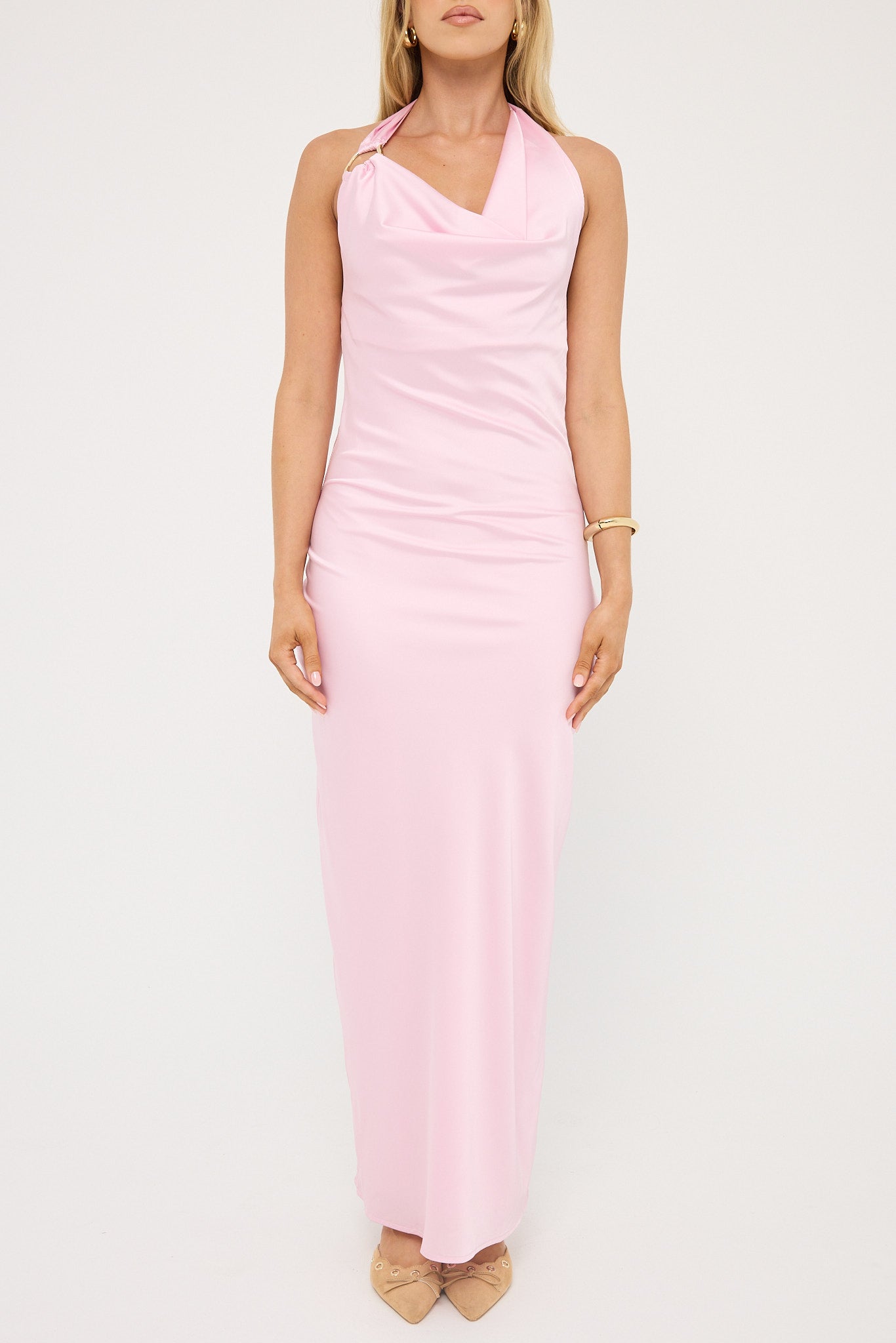 perfect stranger pink dress Perfect Stranger Cassia Flower Maxi Dress Pink Print