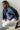 Rusty Two Tides Zip Through Sherpa Fleece Atlantic Blue