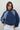 Rusty Two Tides Zip Through Sherpa Fleece Atlantic Blue