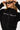 Rusty Sundial Zip Through Skimmer Knit Black