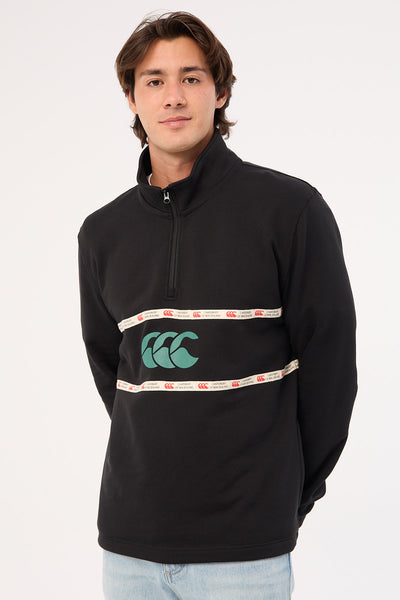 Canterbury M Heritage Quarter Zip Jet Black – Universal Store