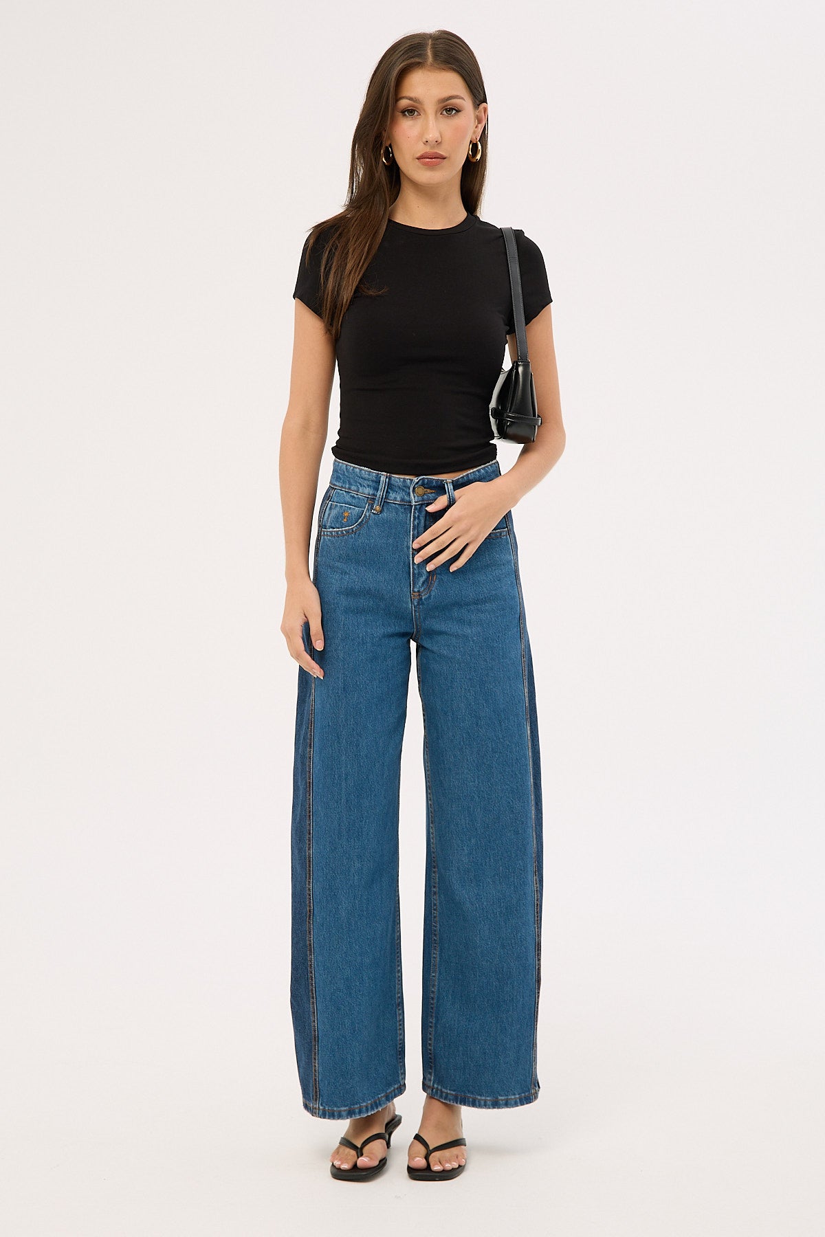 Thrills Carter jean Two Tone Blue