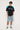 Nena & Pasadena M-Dolphins Line Tee Black/Aqua