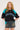 Nena & Pasadena M-Dolphins Line Tee Black/Aqua