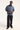 Neovision On Lock Oversize Shirt Blue Check