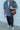 Neovision On Lock Oversize Shirt Blue Check