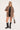 Neovision On Lock Oversize Shirt Brown Check