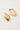 Token Oyster Shell Earrings Gold