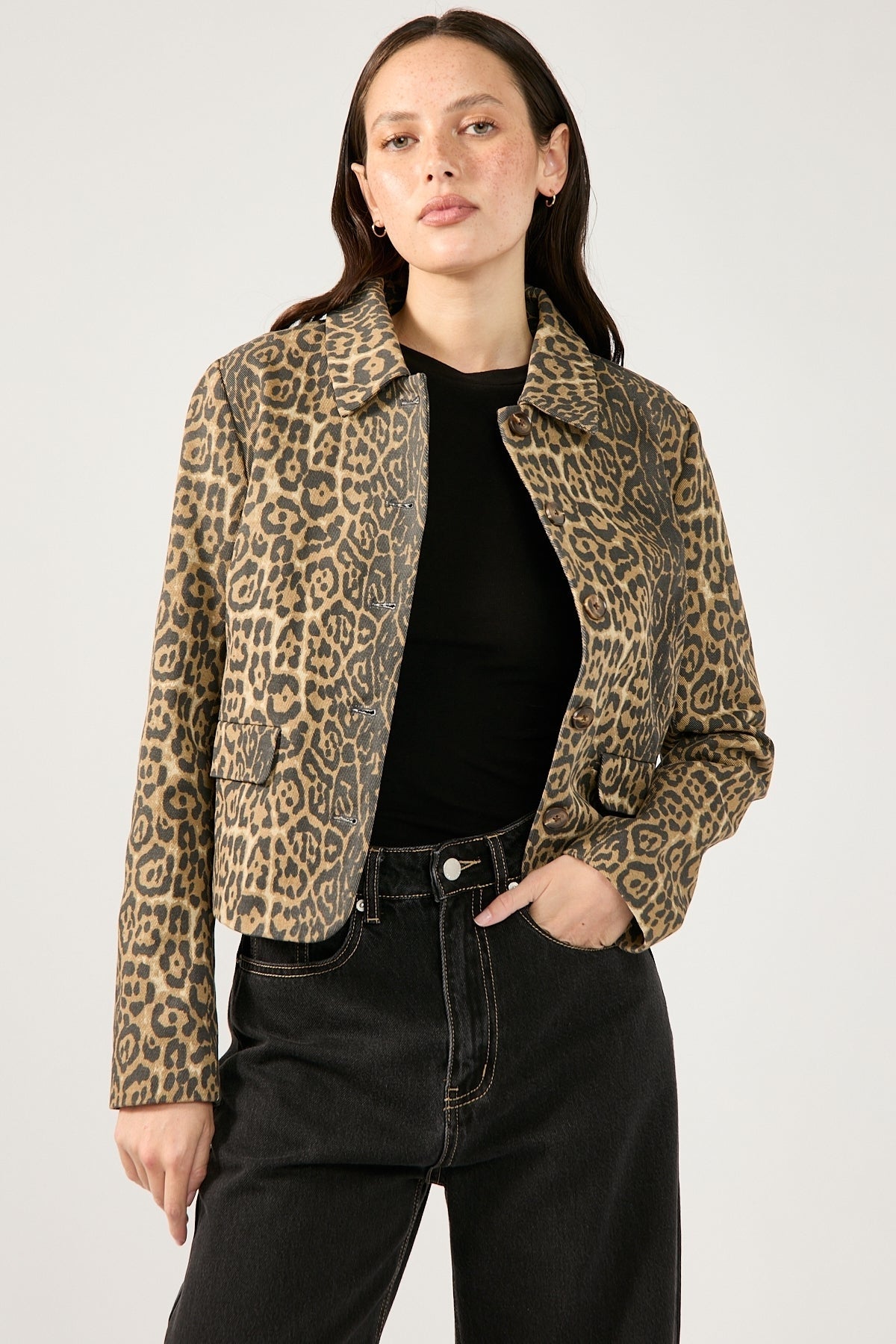 Perfect Stranger Amur Leopard Jacket Leopard