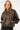 Perfect Stranger Washed Maxx PU Bomber Brown