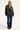 Perfect Stranger Washed Maxx Faux Leather Bomber Brown