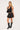 Luck & Trouble Louie Pleat Ruffle Skort Black