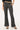 Luck & Trouble Starling Low Rise Bootcut Pant Grey Pinstripe