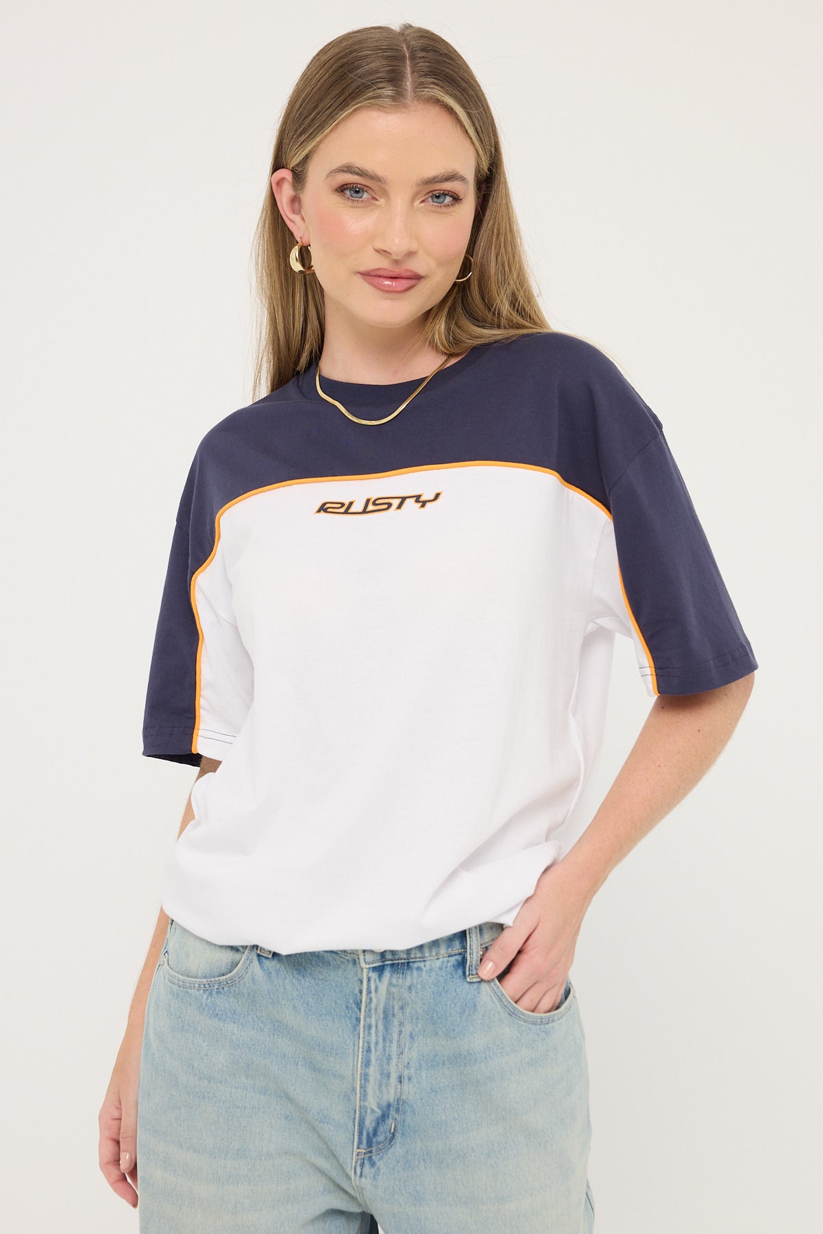 Rusty Polar Ops Oversize Short Sleeve Tee White – Universal Store