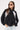 Rusty Two Tides Zip Through Sherpa Fleece Black