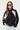 Rusty Two Tides Zip Through Sherpa Fleece Black