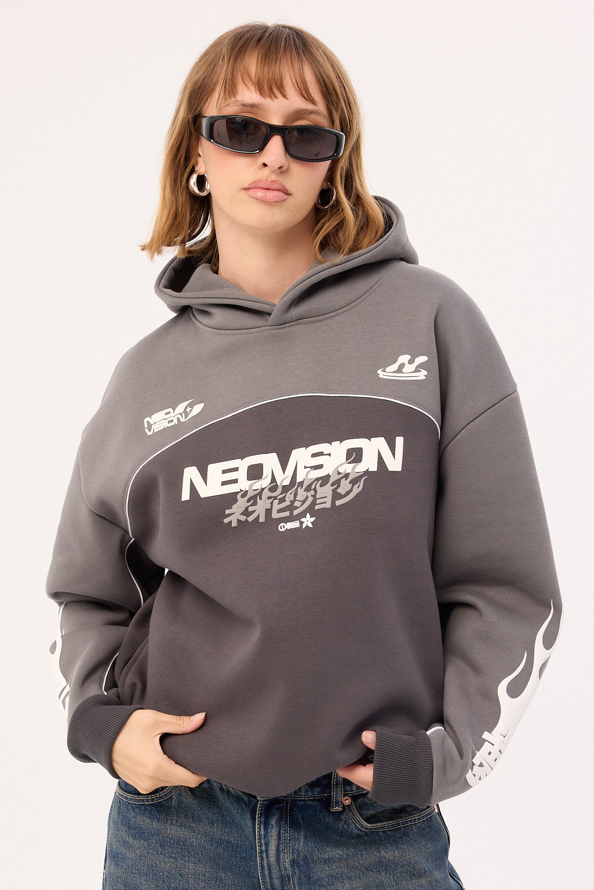Neovision Kaen Street Hoodie Grey