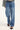 Rusty Flip Mommy Low Rise Wide Leg Jean Blasted Middy Blue Denim