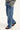 Rusty Flip Mommy Low Rise Wide Leg Jean Blasted Middy Blue Denim