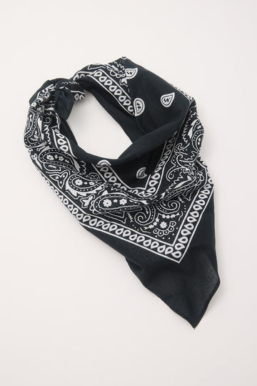 Token Bandana Scarf Black