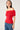 Perfect Stranger Lily Off Shoulder Knit Top Red