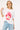 Perfect Stranger Flora Oversized Graphic Tee White