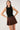 Perfect Stranger Luca Mid Rise Pleated  Skort Brown