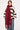 Perfect Stranger Plush Oversized Knit Scarf Burgundy