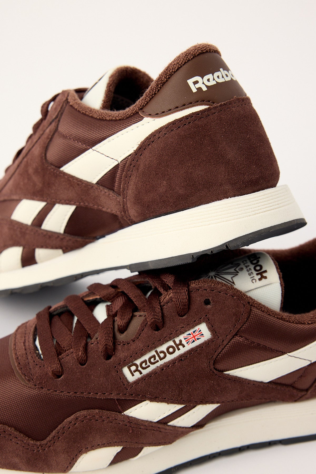 Reebok Classic Nylon Sneaker Campus Brown