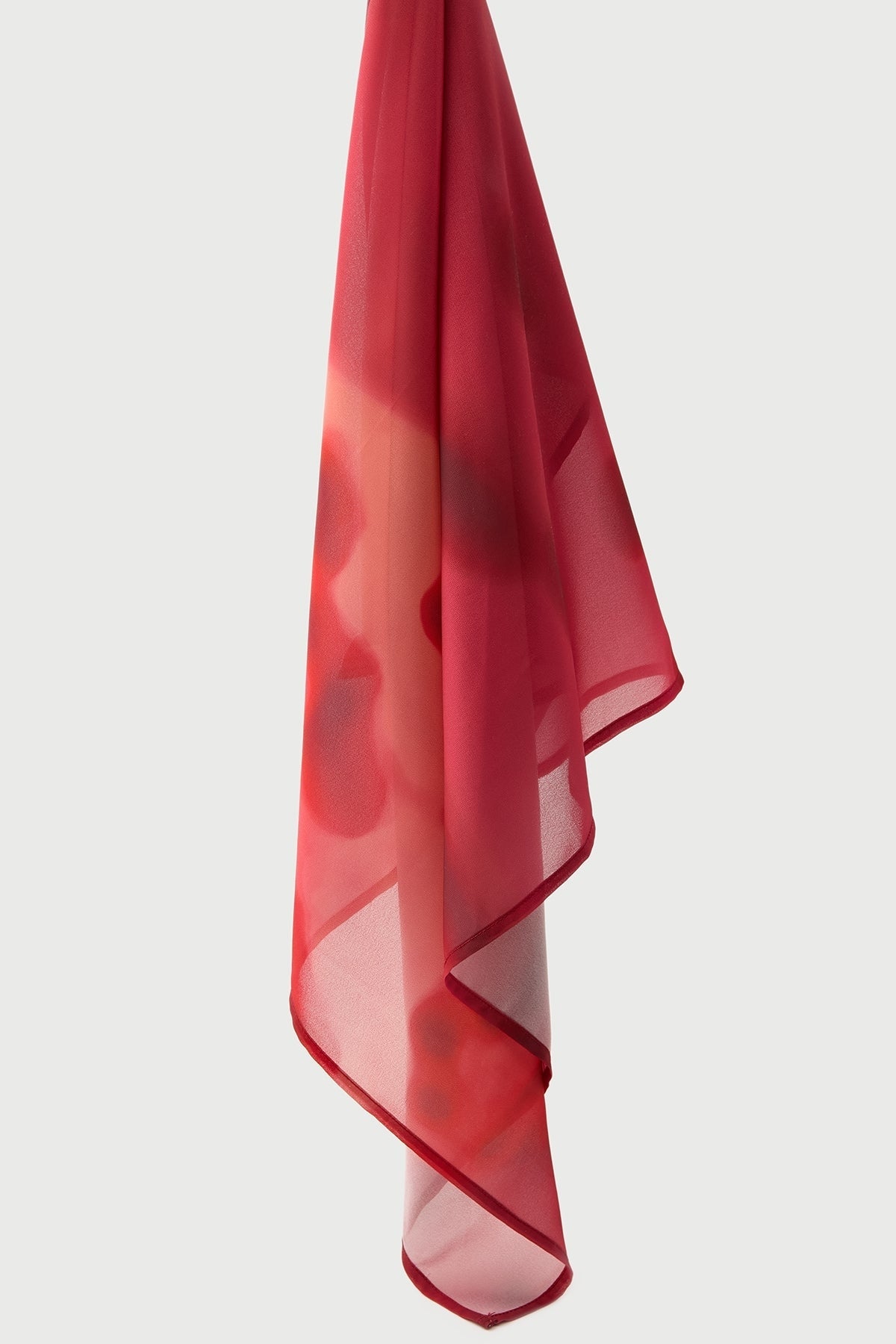 Perfect Stranger Leilani Floral Scarf Burgundy Print