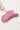 Token Shimmer Cowgirl Hat Keyring Pink