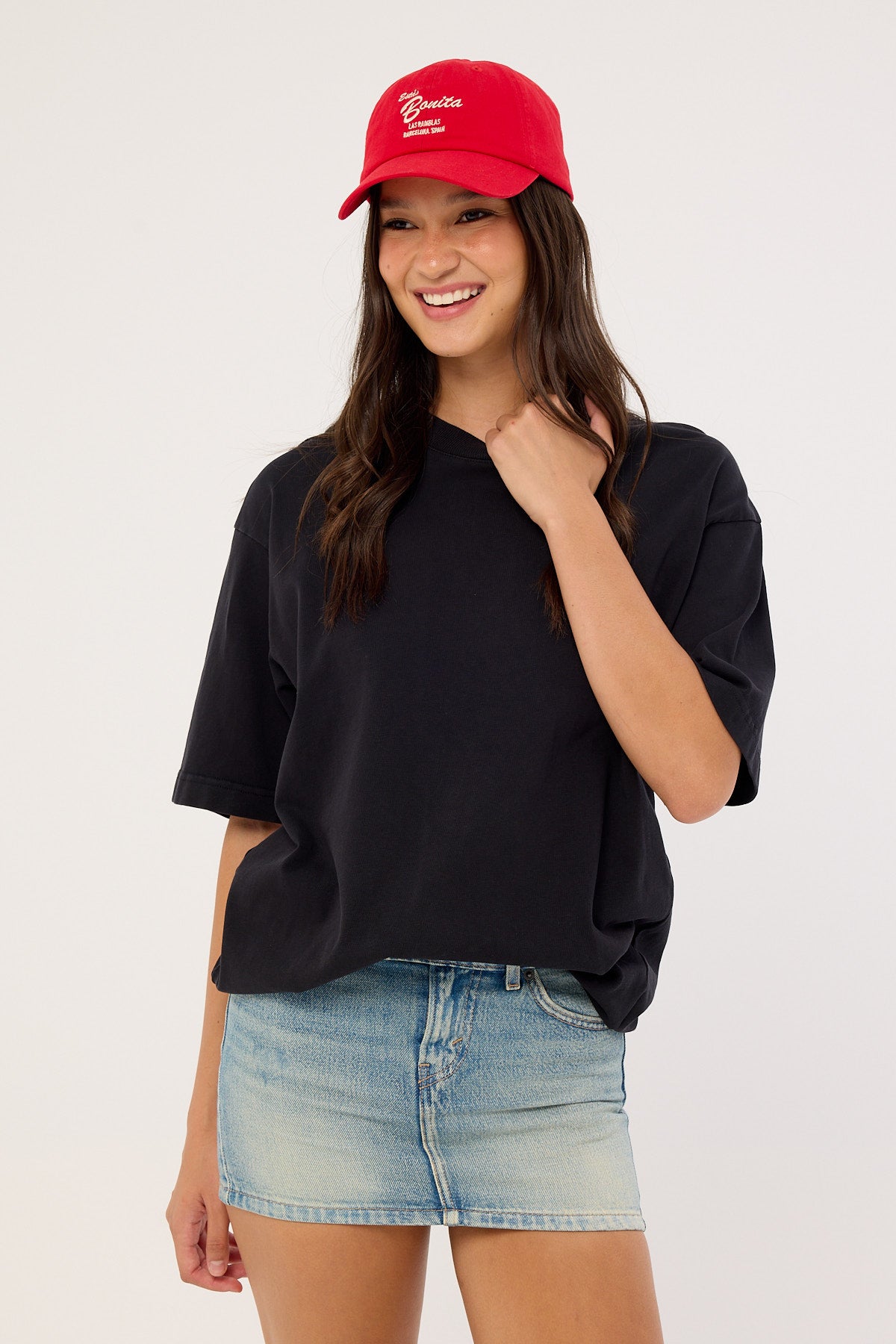 Levi's Superlow Mini Skirt Roll it up Clean