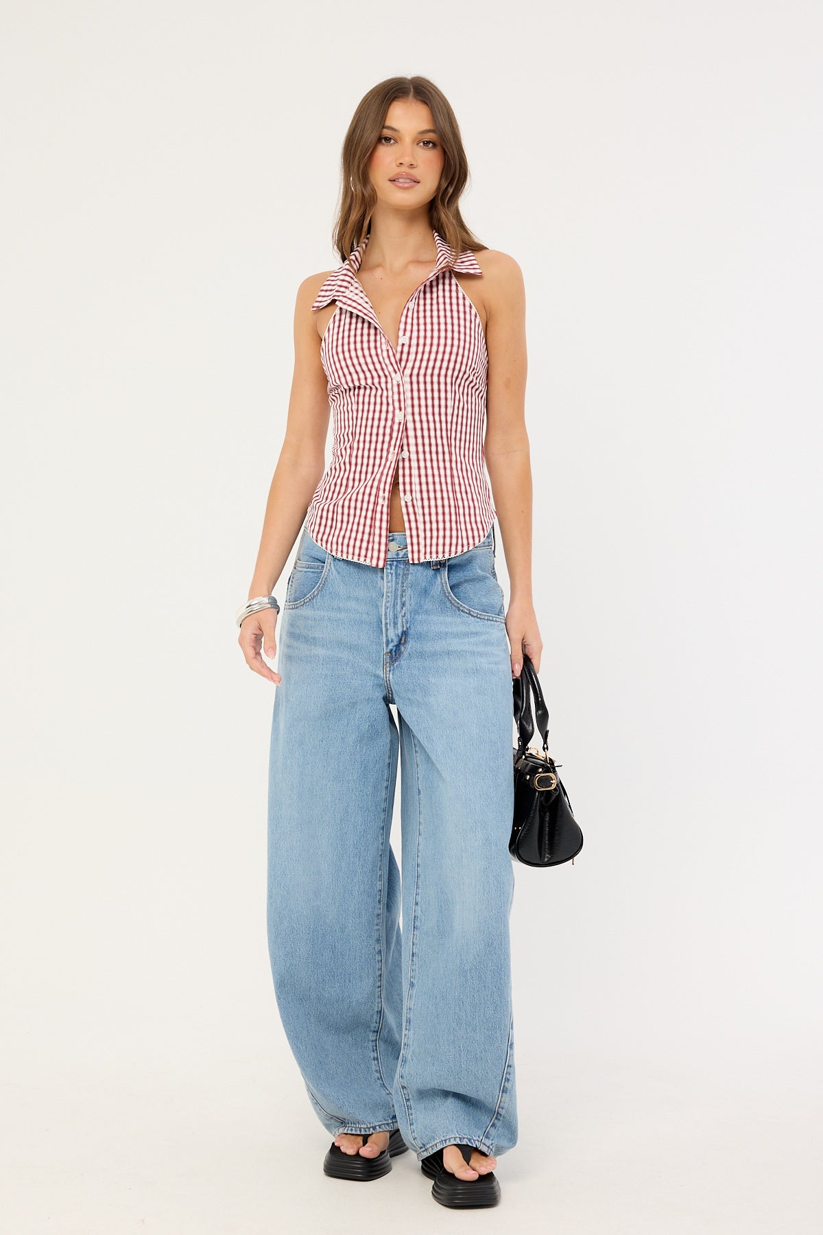 Levi's Super Baggy Barrel Jean Mid Blue Denim