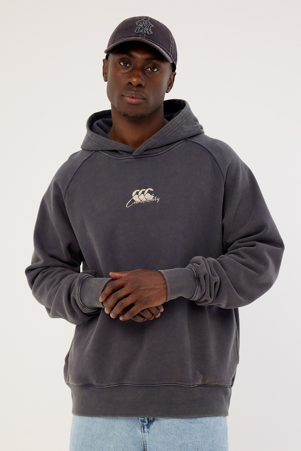 Canterbury Heritage Washed Hoodie 96E India Ink