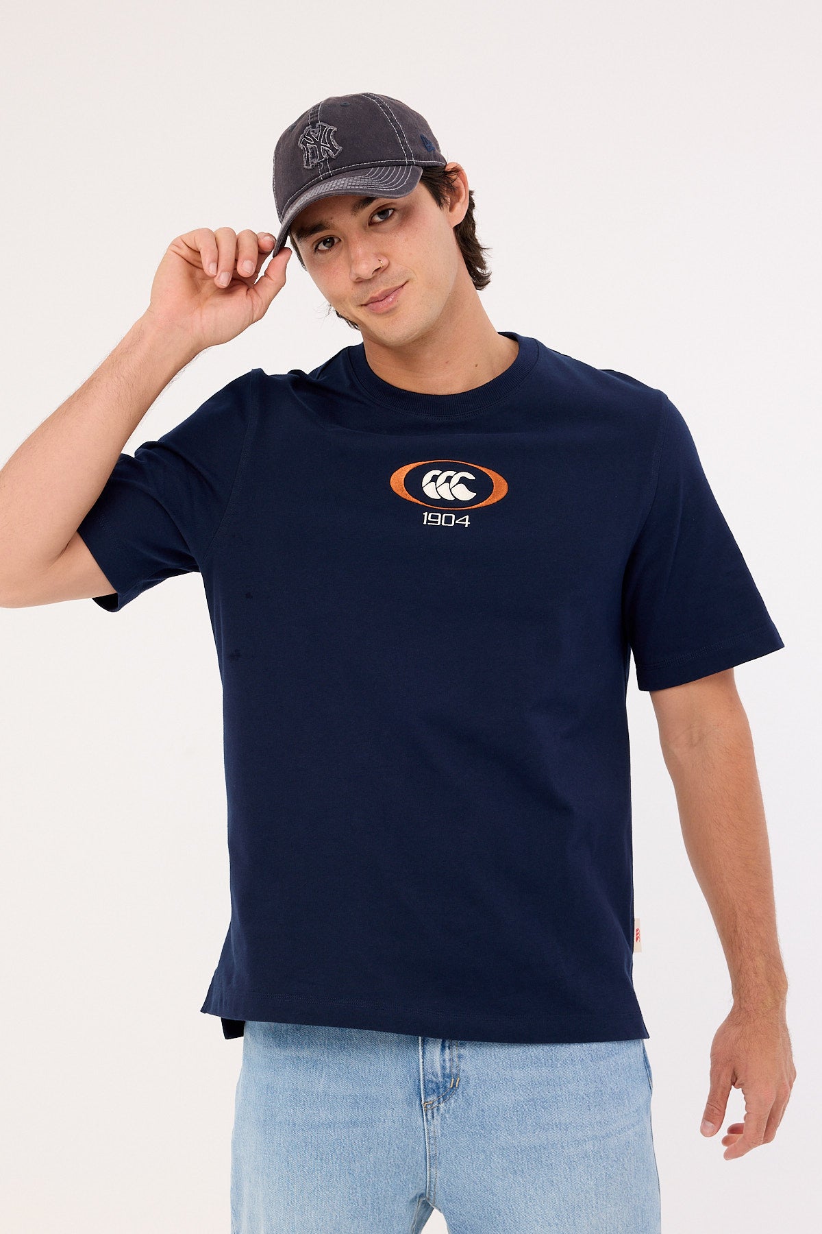 Canterbury Heritage 1904 T-Shirt Navy