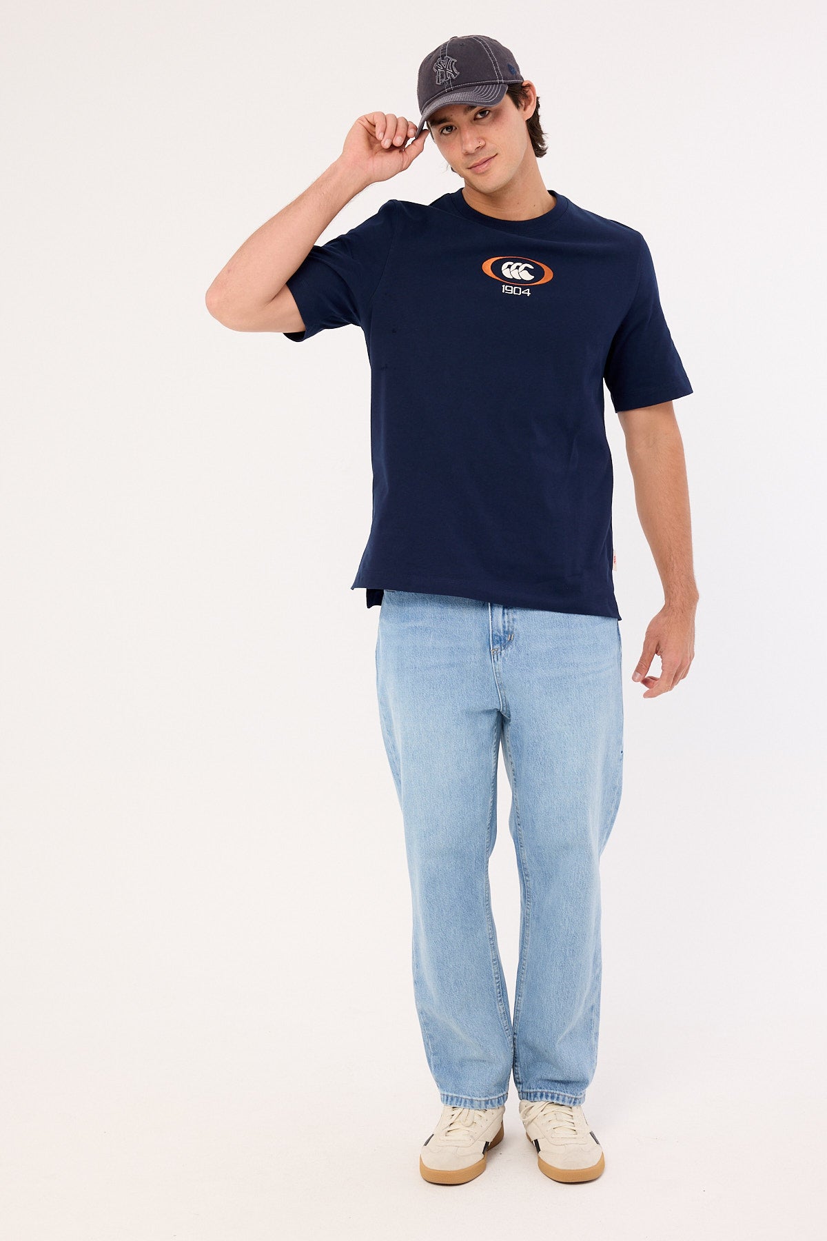 Canterbury Heritage 1904 T-Shirt Navy