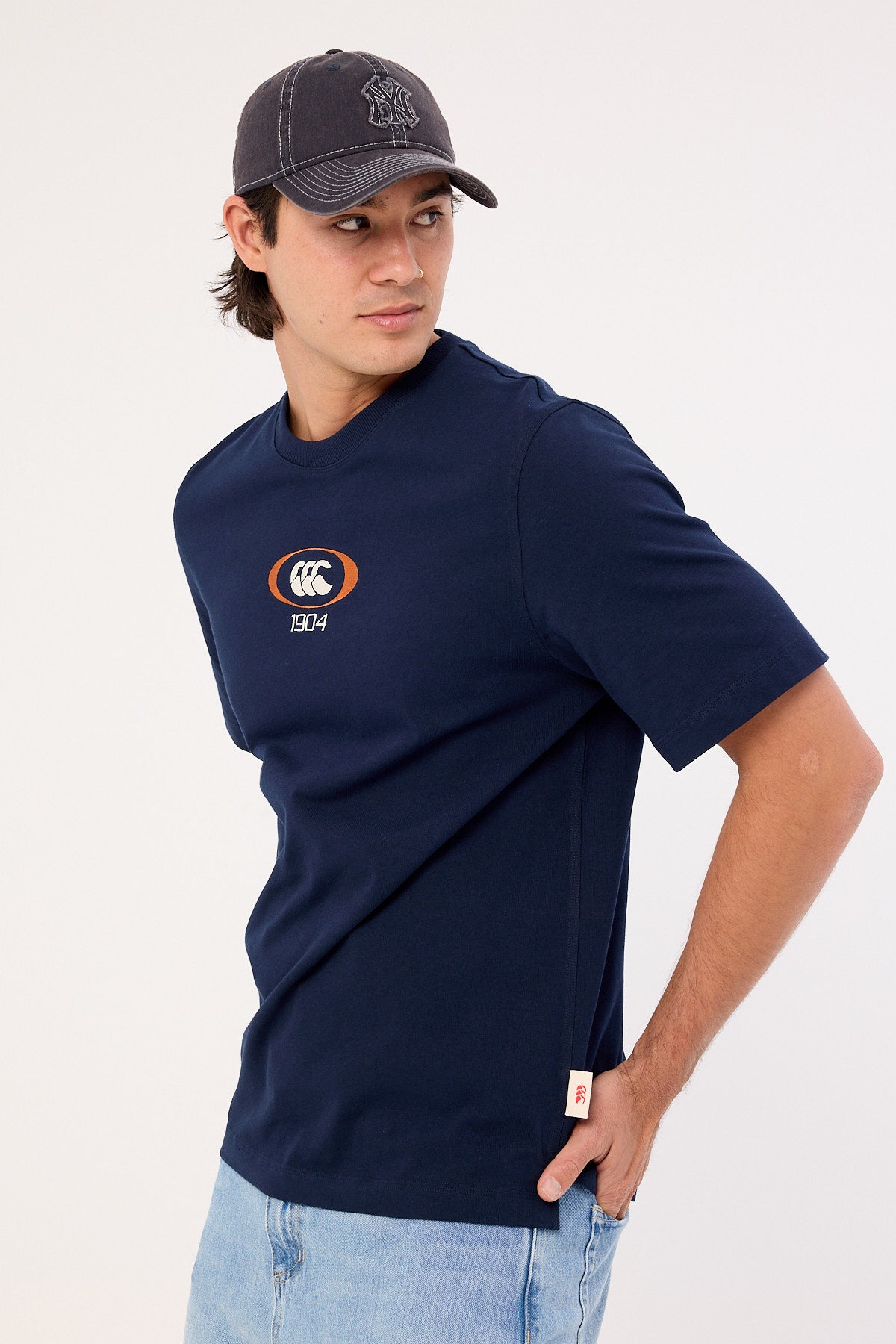 Canterbury Heritage 1904 T-Shirt Navy