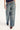 Motel Low Rise Parallel Jean Vintage Bleach Blue Denim